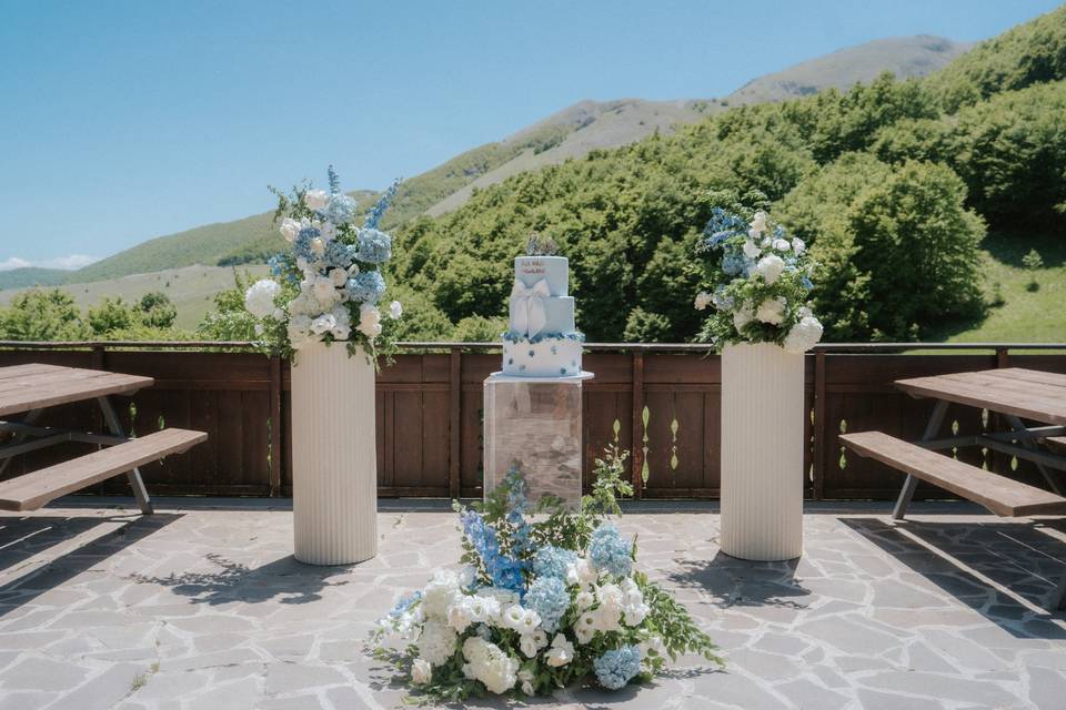 Cerimonia in terrazza