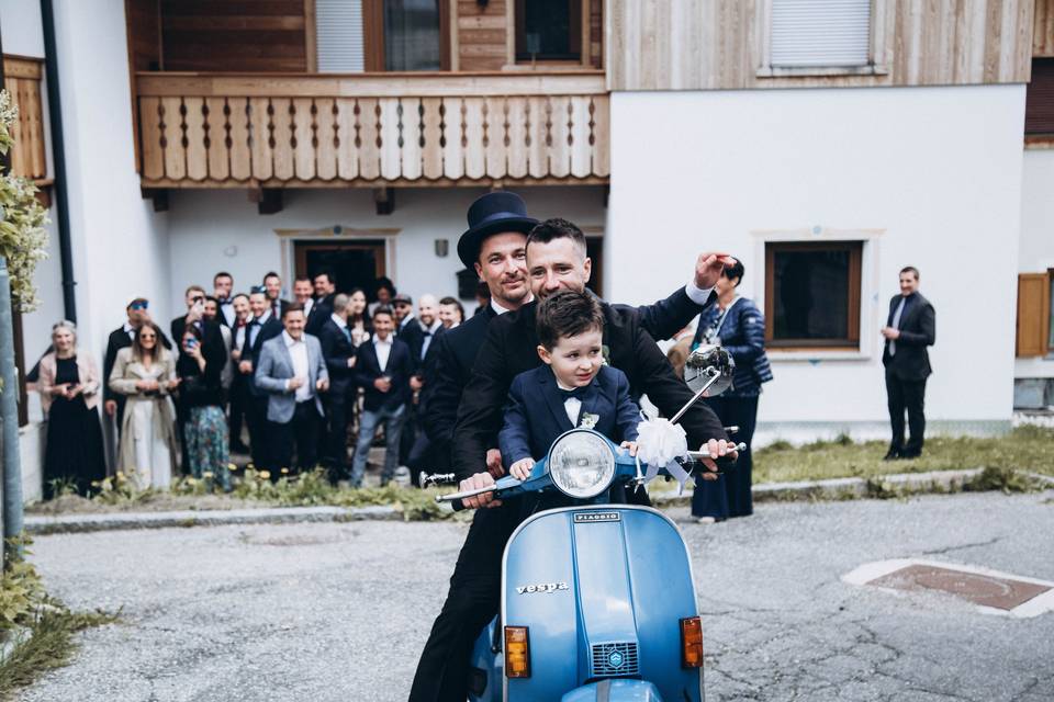 In motorino