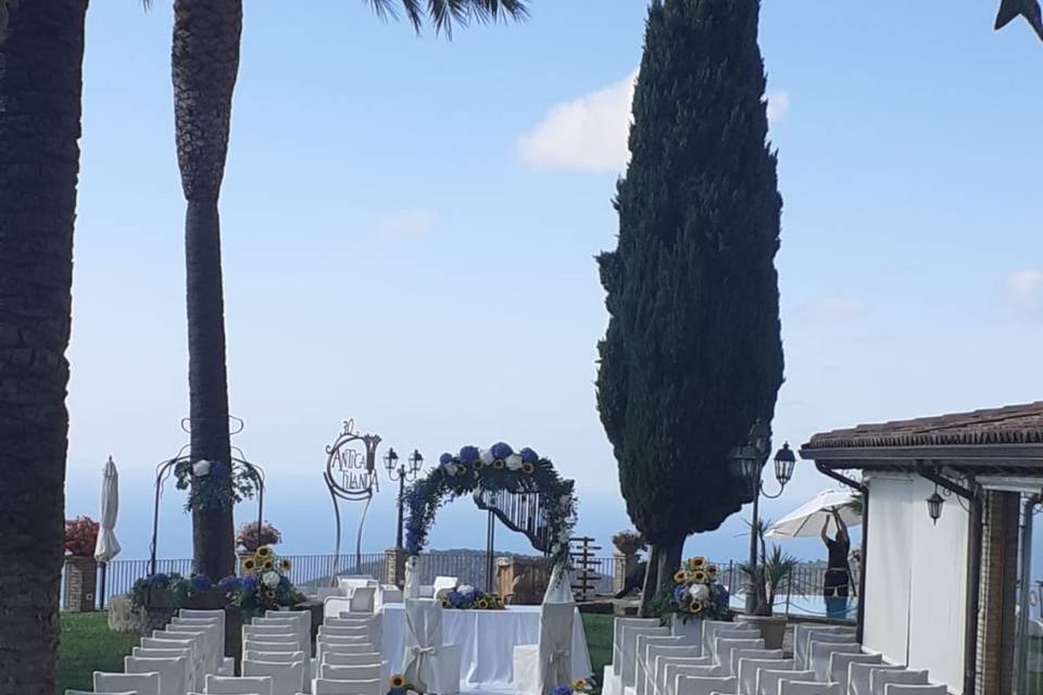 Matrimonio in villa