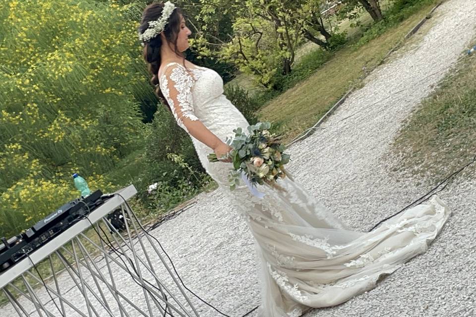 Sposa in posa