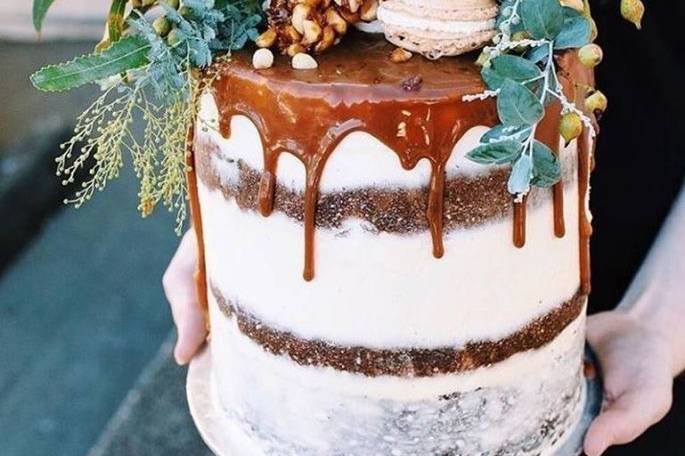 Drip Cake caramello