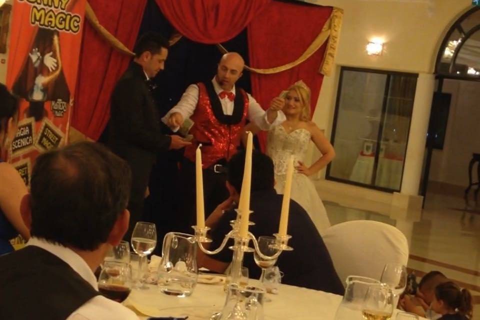 Magic show per matrimoni