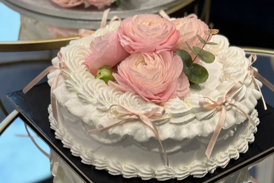 Torte nuziale fiori