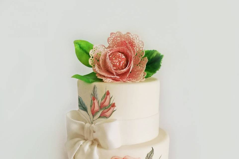 White Wedding Cake