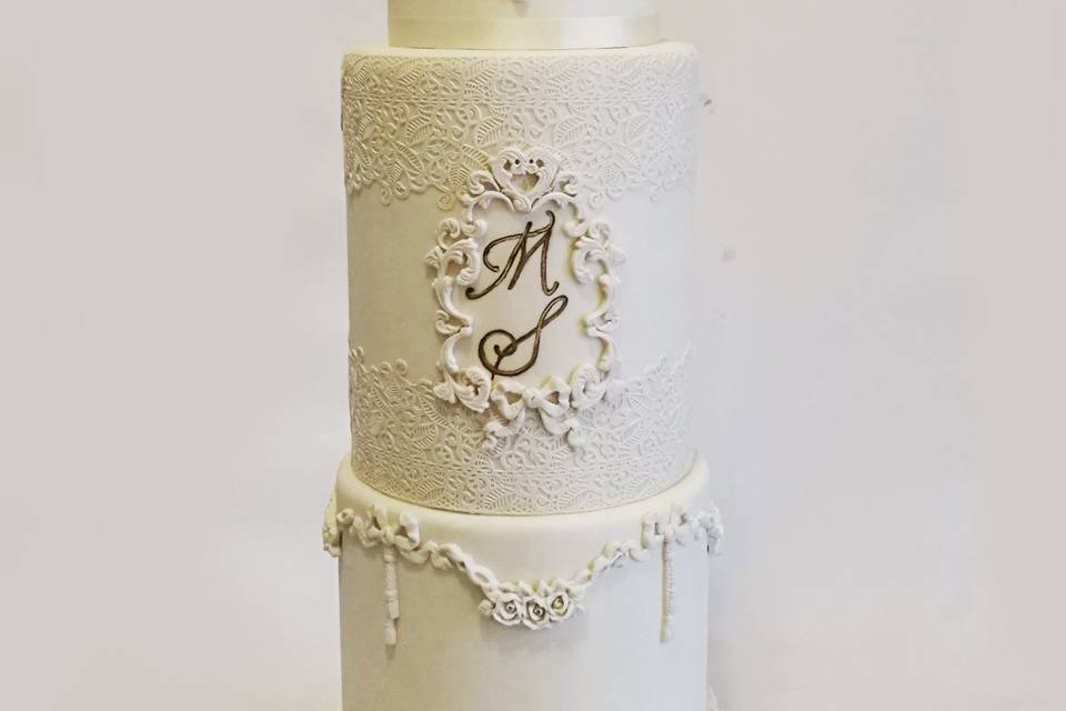 White Wedding Cake