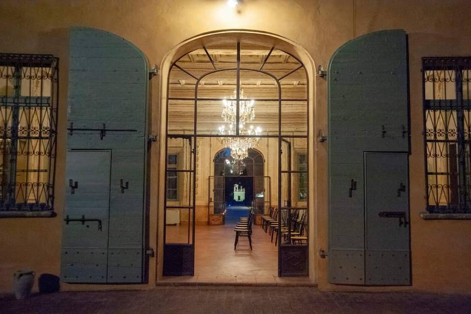 Ingresso Villa notturno