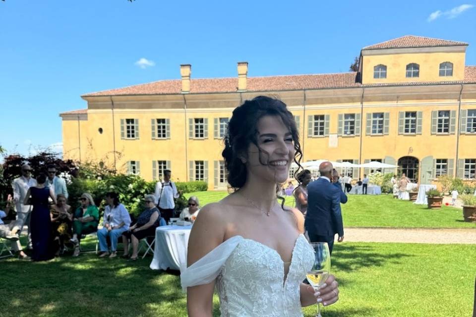 La sposa nel parco