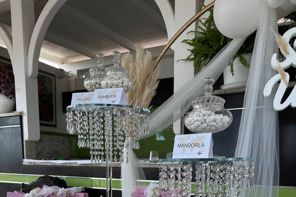 Tavolo confettata