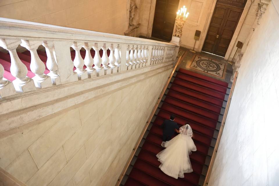 Arrivo della sposa in chiesa