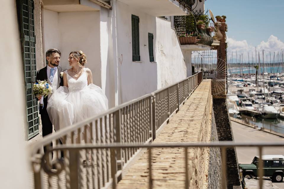 Sposi a Nettuno: Nozze Mare