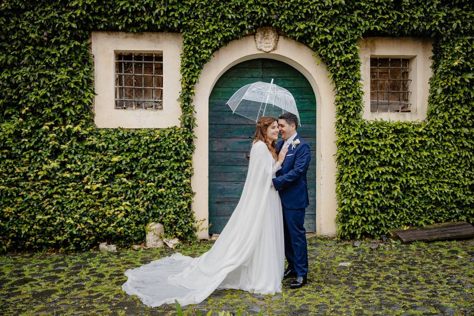 Wedding: magia sotto la pioggi