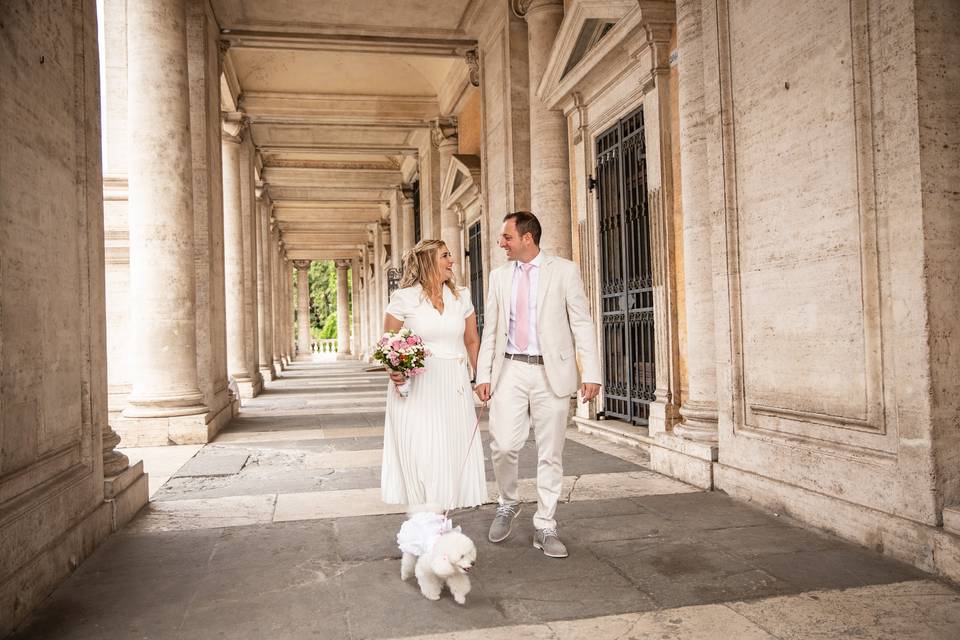 Dog-friendly weddings Rome