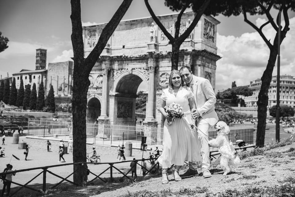 Dog-friendly weddings Rome