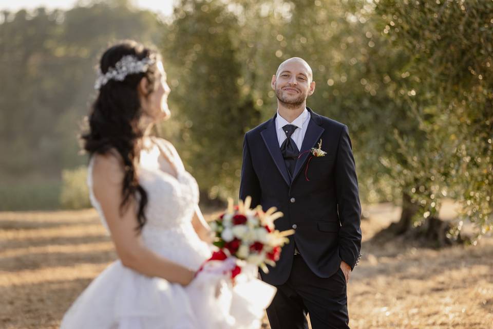 Ulivi e vigne: nozze a Roma
