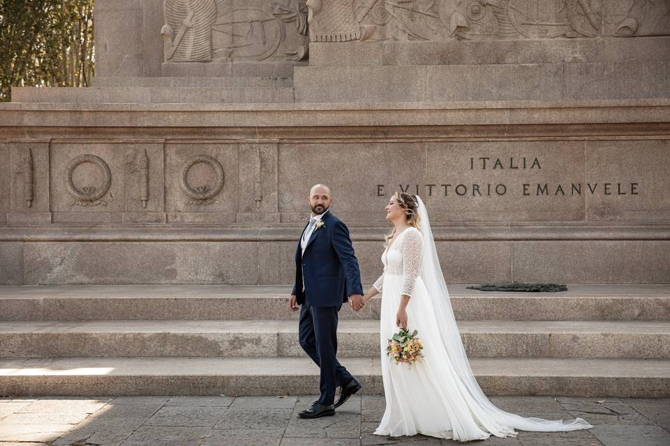 Baci romani al Gianicolo