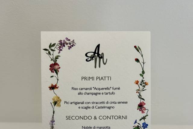 Menù classico