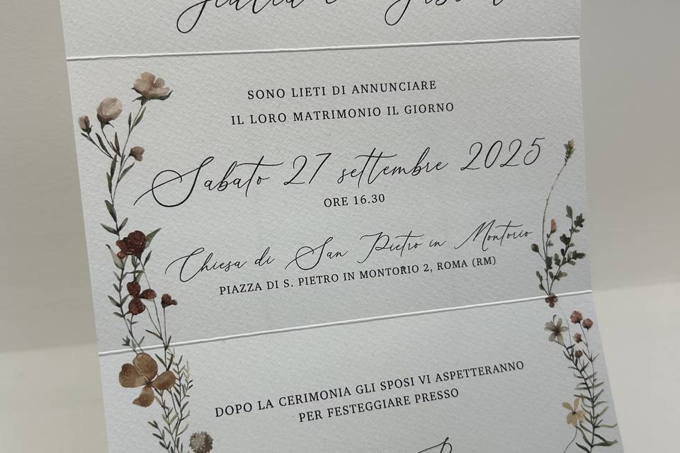 Partecipazioni matrimonio