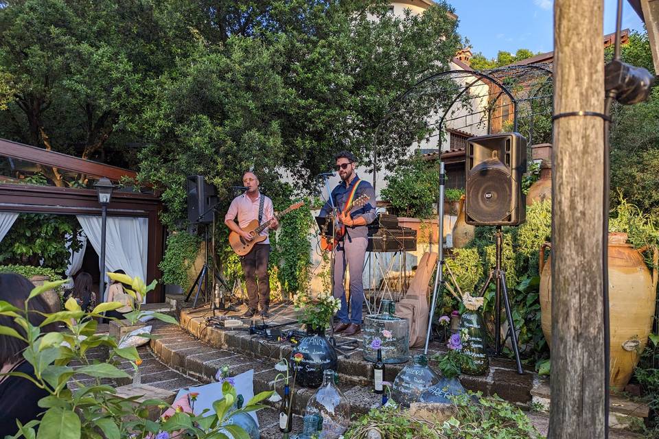 Duo con chitarra elettrica