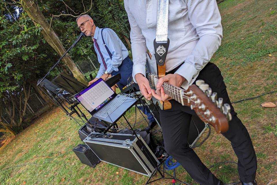 Duo con chitarra elettrica