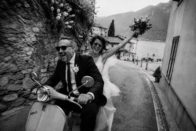 Vespa ride in Bellagio