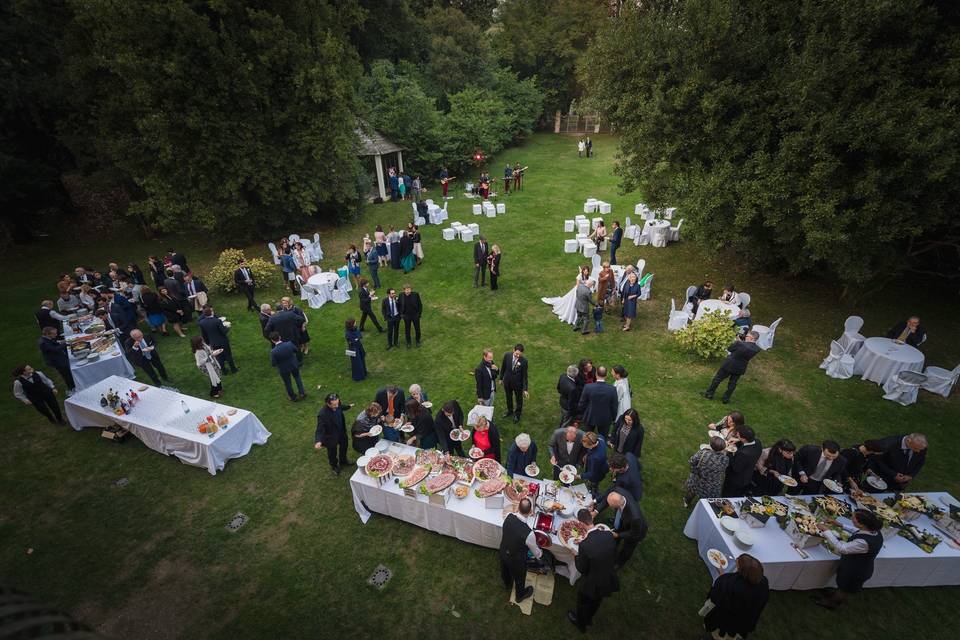 Il giardino di villa mosconi