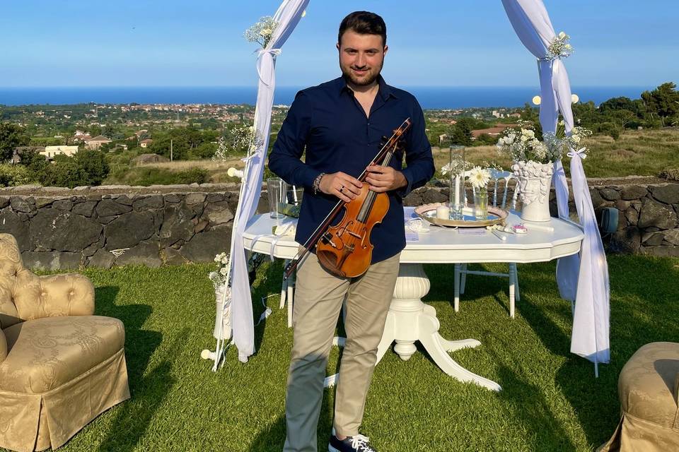 Violinista: Emanuele Viscuso