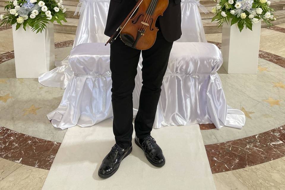 Violinista: Emanuele Viscuso