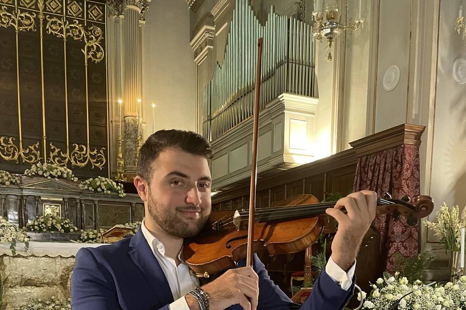 Violinista: Emanuele Viscuso