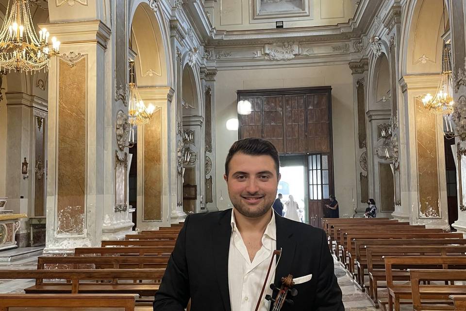 Violinista: Emanuele Viscuso