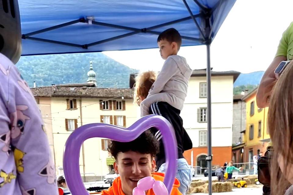 Cuore con rondini