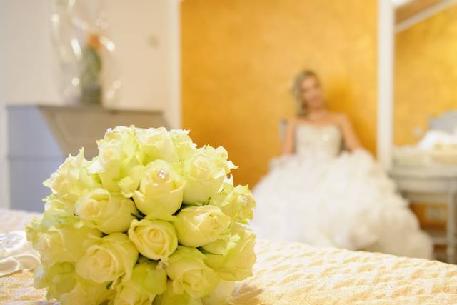 Bouquet sposa full rose