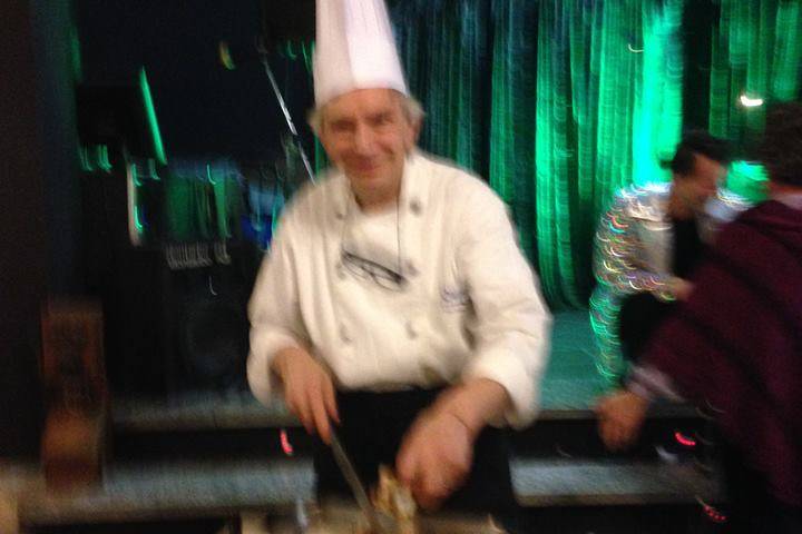 Chef con il palco