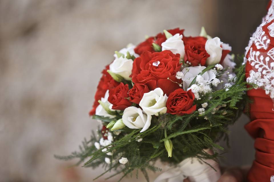 Bouquet rosso passione