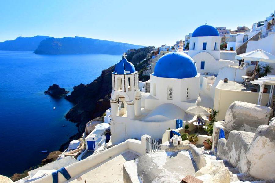 Santorini, la romantica