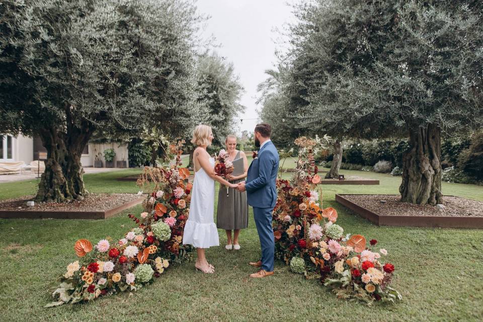 Autumn wedding