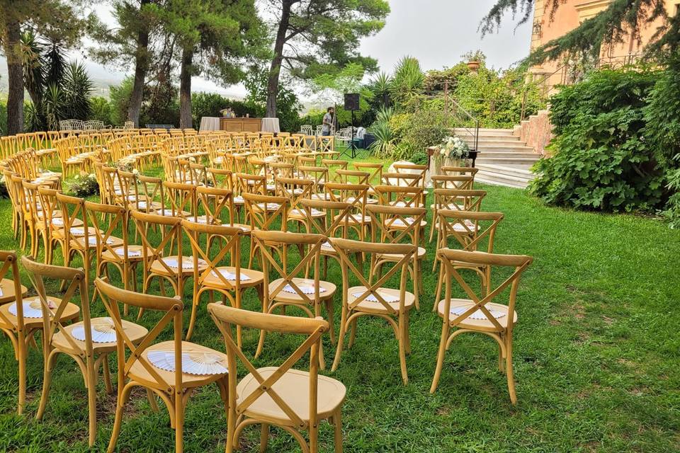 Cerimonia prato anteriore