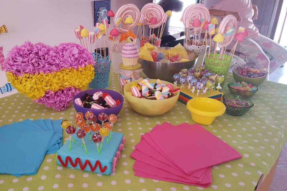 Allestimento Candy party