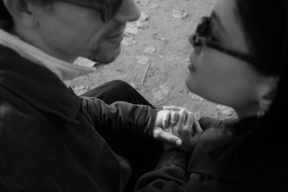 Engagement session a Parigi