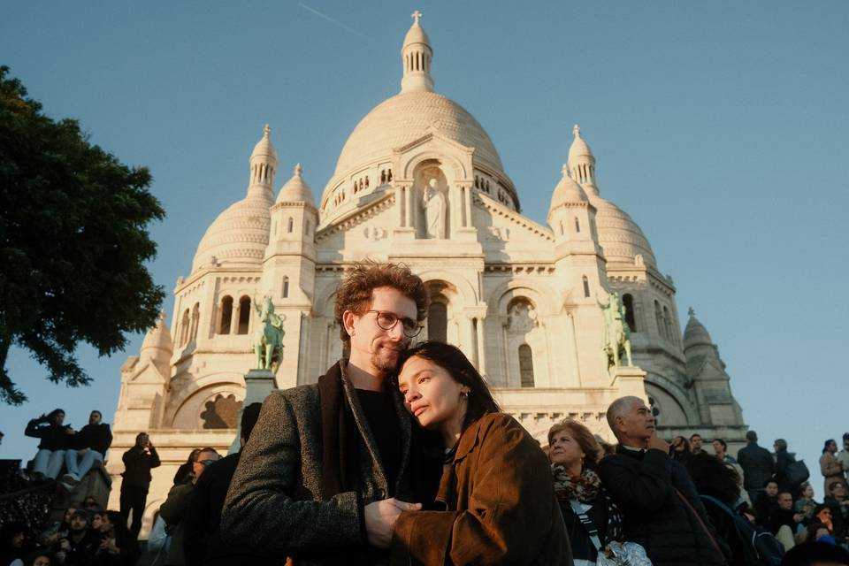 Engagement session a Parigi