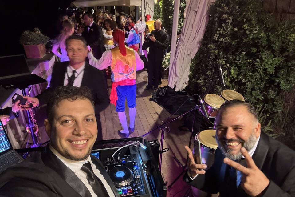 Show Dj Sax Percussioni