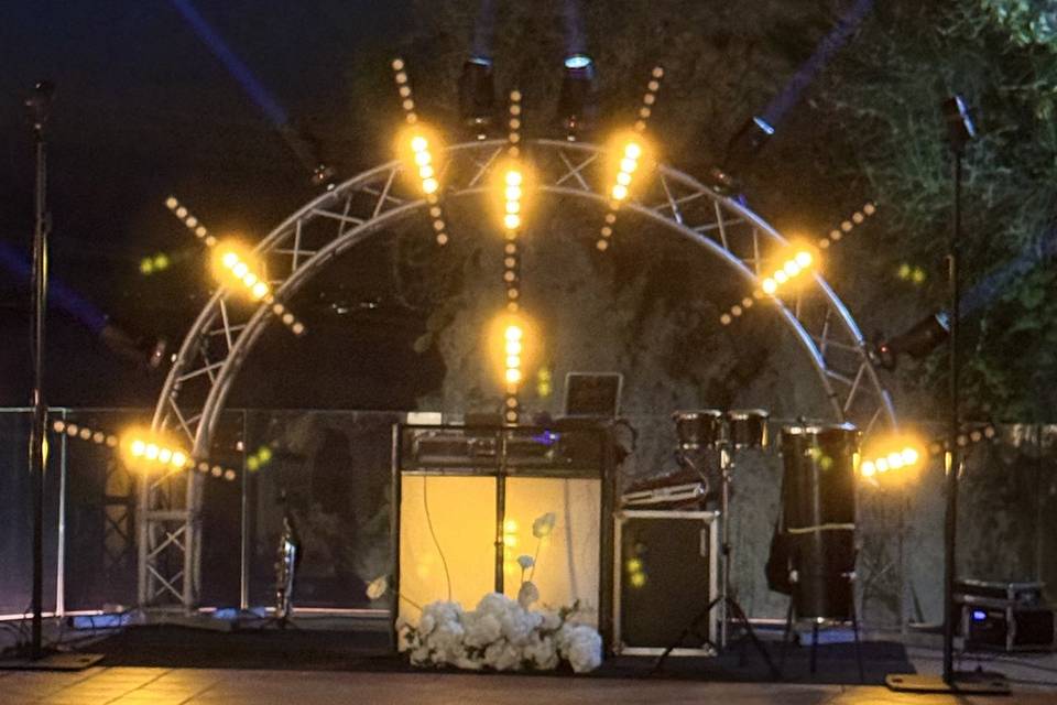 Set up lighting