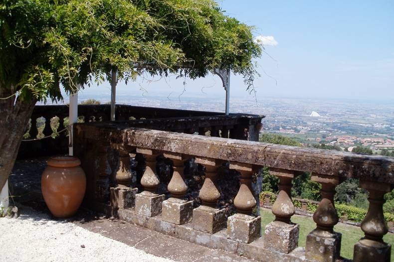 Vista dal giardino segreto