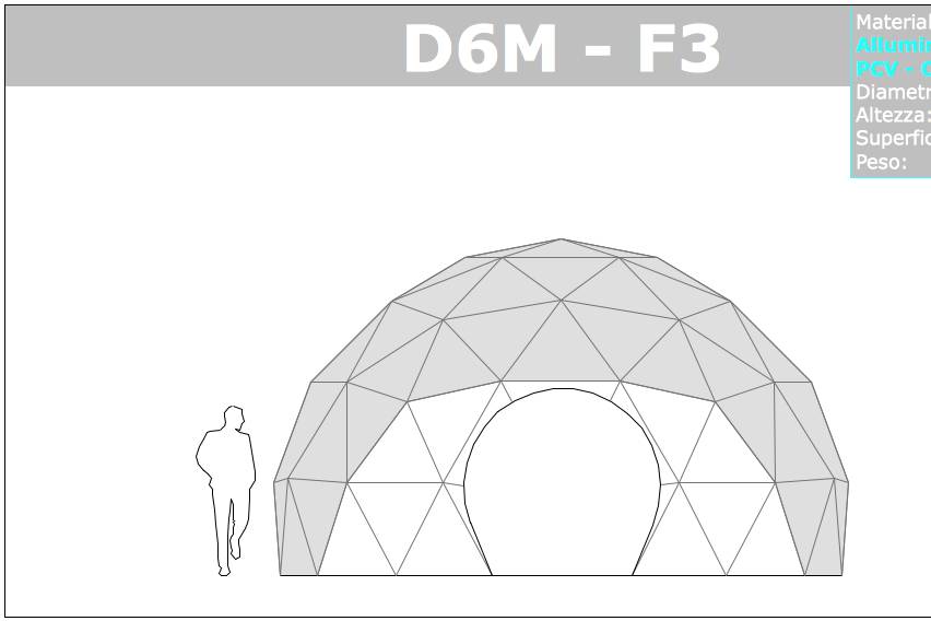 Cupola Diametro 6m