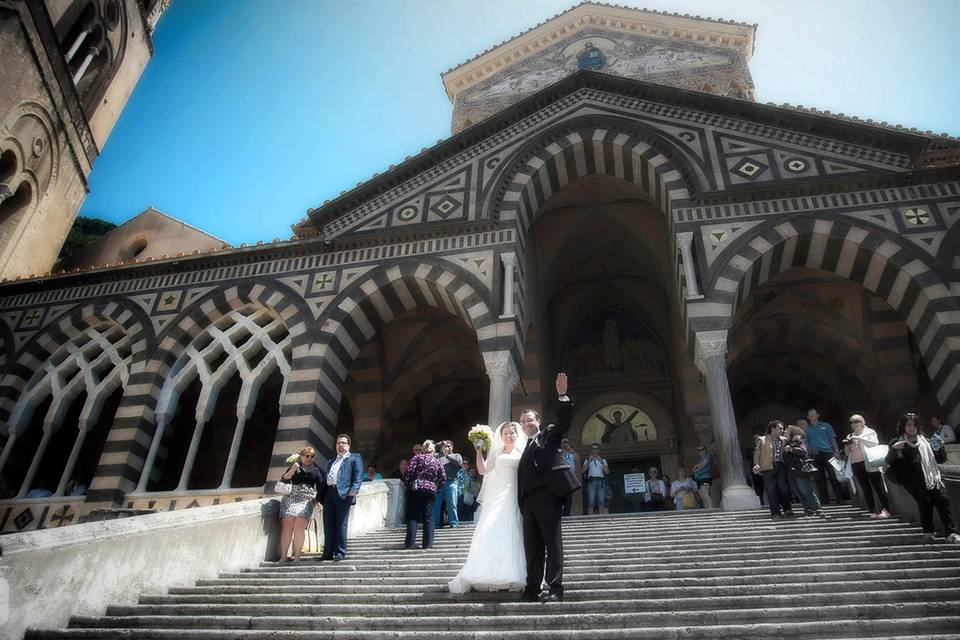 Sposa ad amalfi