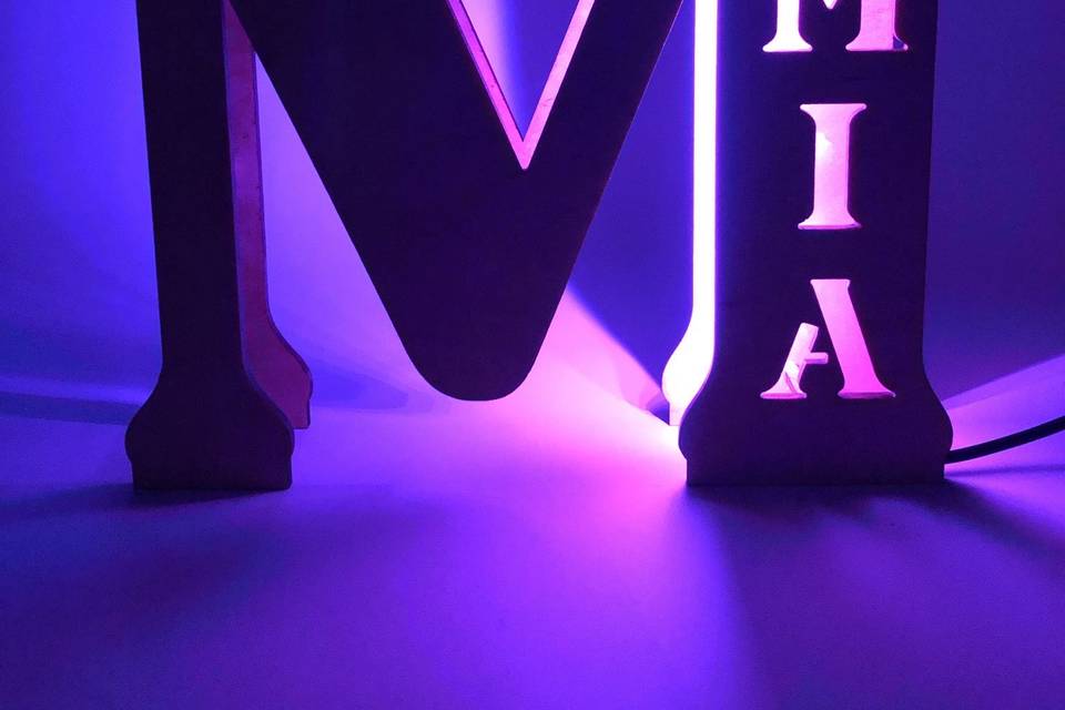 Lampada Led personalizzata