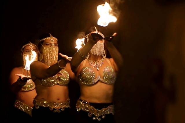 Fire dance