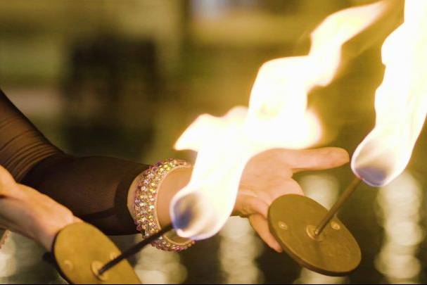 Spettacolo fuoco