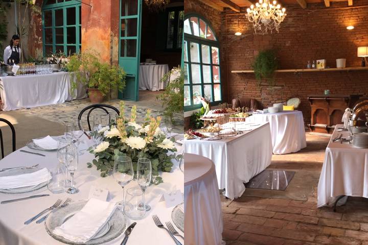 Buffet e pranzo alla Limonaia
