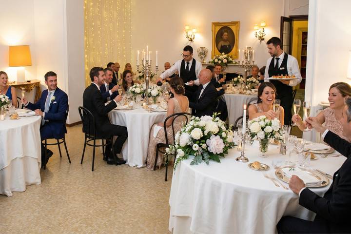 Cena nel salone