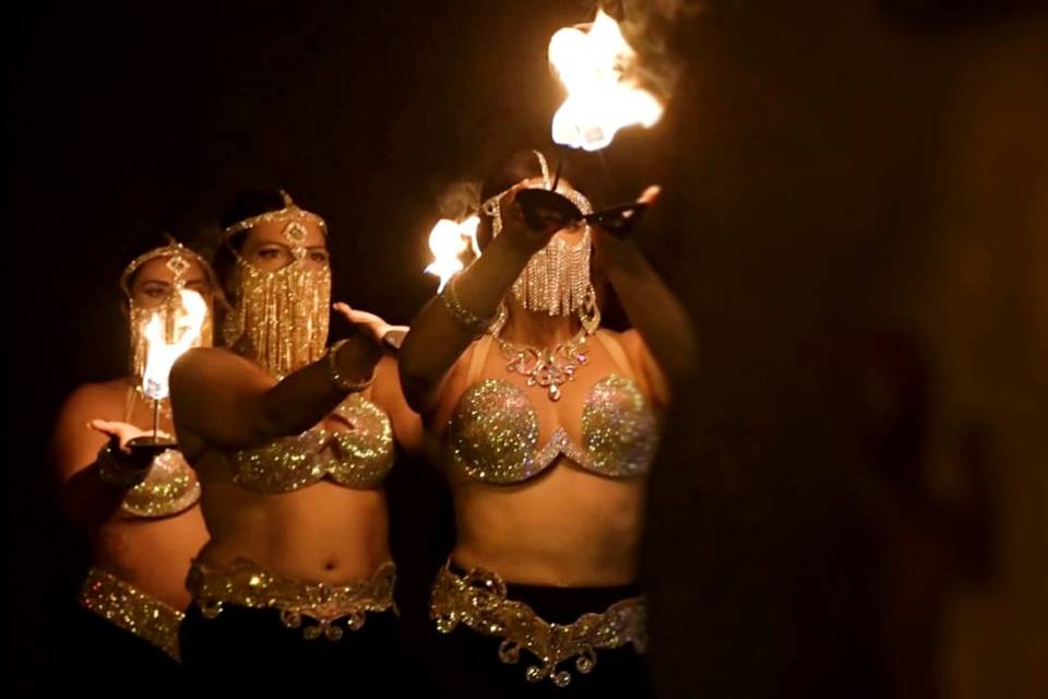 Fire dance